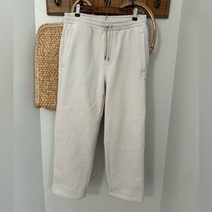 Vuori relaxed straight leg sweatpants in bone- 24” inseam